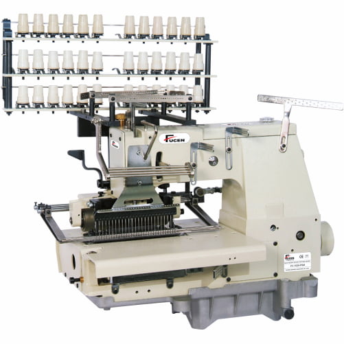 38 Needle Flatbed Single Chain Stitch Machine For Smocking (Needle : Elastic Thread) FC-1038-PSM