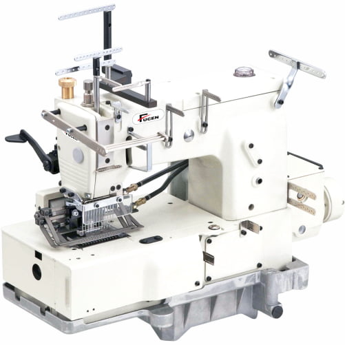 12 Needle Flatbed Double Chain Stitch Machine For Smocking