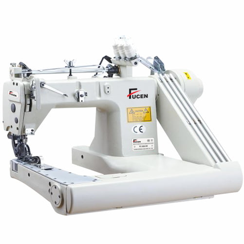 High Speed Direct Drive, Double Needle Feed off The Arm Chain stitch Sewing Machine