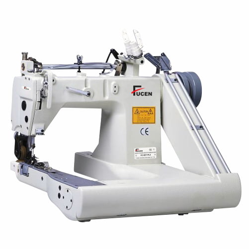 High Speed Double Needle Feed off The Arm Chain stitch Sewing Machine With Single Puller