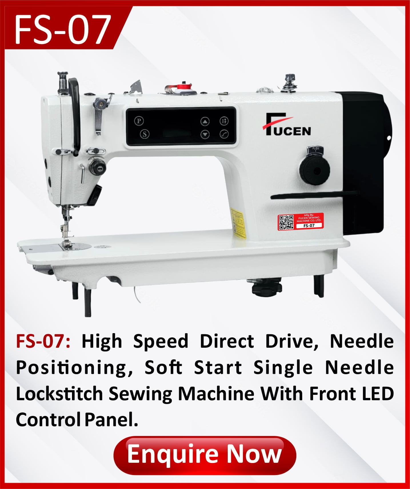 Single needle machine FS-07