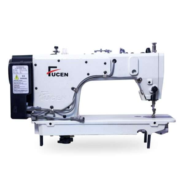 title FS-07: High Speed Direct Drive, Needle Positioning, Soft Start Single Needle Lockstitch Sewing Machine With Front LED Control Panel.
