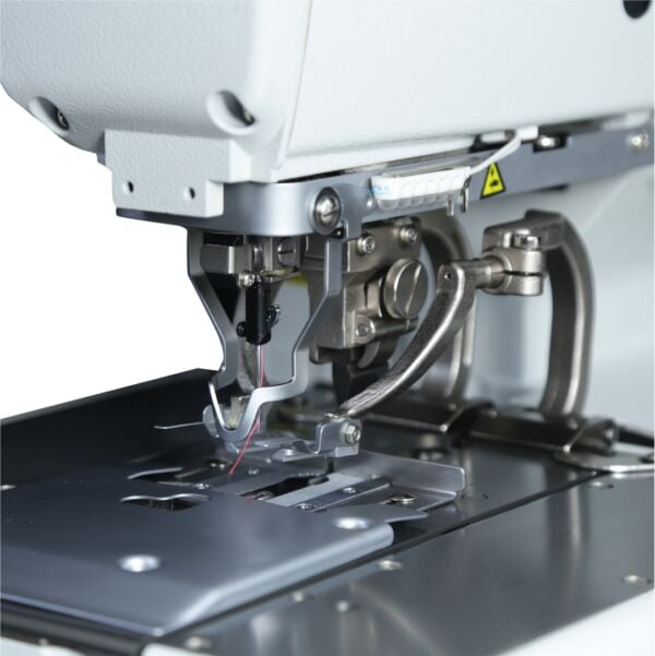 title FC-9820-A/B: Computer Controlled, direct Drive High Speed Eyelet Button Hole Sewing Machine.