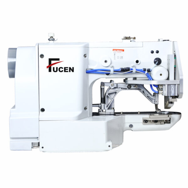 title FC-430-O: High Speed Direct Drive, Computer Controlled Lockstitch Round Bar Tacking Sewing Machine (Cap Hole)