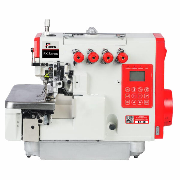 title FX-5S: Intelligent 5 Thread Overlock Sewing Machine With Step Motor Controller Auto Trimmer And Auto Foot Lifter