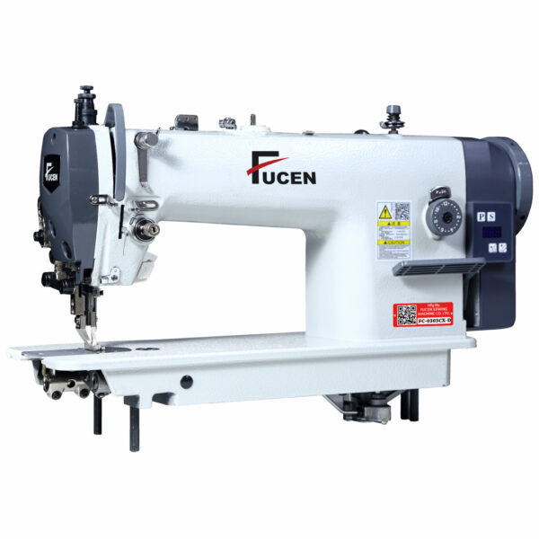 title FC-0303CX-D: Direct Drive, Single Needle Flat Bed Top and Bottom Feed Lockstitch Sewing Machine (Large Hook)