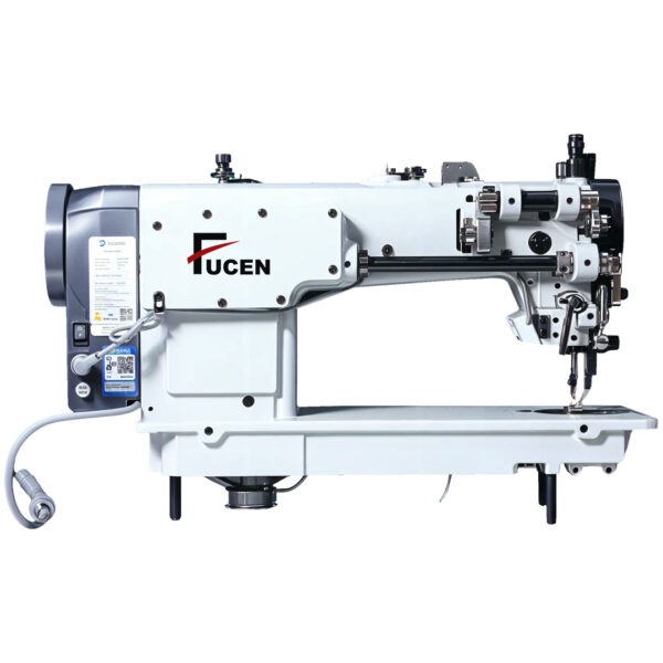 title FC-0303CX-D: Direct Drive, Single Needle Flat Bed Top and Bottom Feed Lockstitch Sewing Machine (Large Hook)