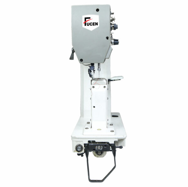 FC-1591: Computrised Direct Drive, Single Needle, Needle Feed & Top/Bottom Roller Feed, Postbed Sewing Machine (With automatic under trimming & back tacking & roller presser lifting)(Large hook) (Backtacking with power driven roller presser) - Image 3