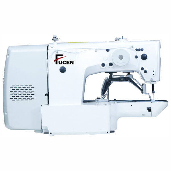 title FC-1900BMP High Speed, Computerized, Single Thread, Button & Bar taking multi Purpose sewing machine.